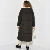 Reversa Coat | Wendbare Damenjacke mit Teddyfutter & Langer Passform