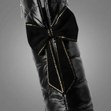 Narella Snowline Overknee Boots | Warme Gefütterte Damen Winterstiefel mit Schleife