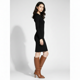 VogueStiletto | Elegante Kniehohe Stiefel mit Absatz & Moderner Silhouette