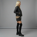 Noiré Leather Boots | Chelsea Boots aus Rindsleder mit Blockabsatz