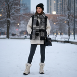 Norvella | Warme Damen-Winterstiefel mit Fellkragen & Profilsohle