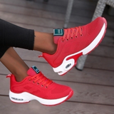 Rote Liora Sneaker mit Luftpolster
