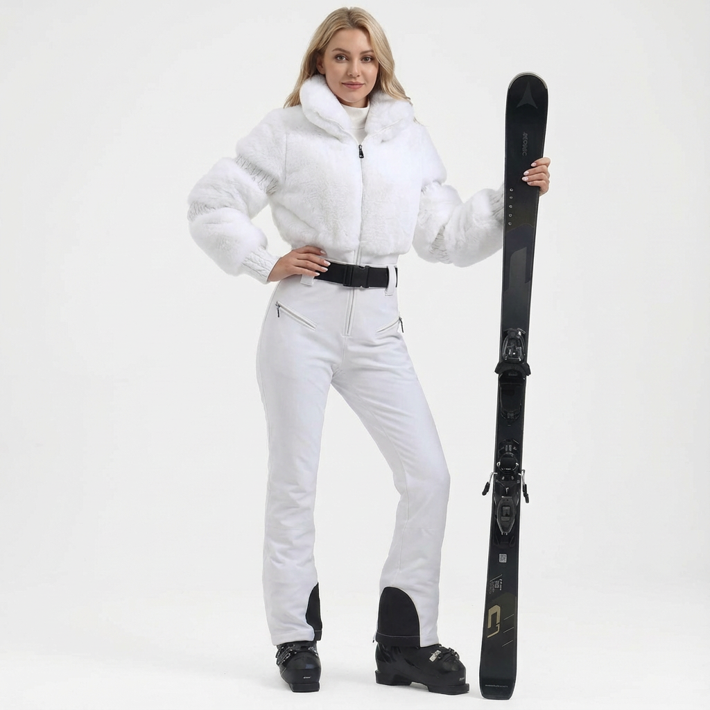 eleganter ski jumpsuit damen für après ski