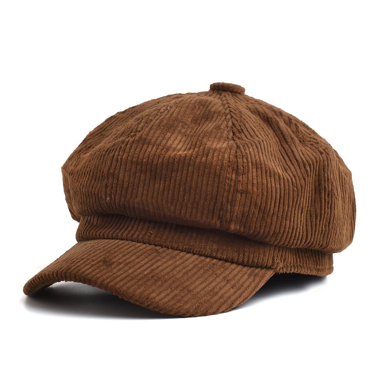 Cordova | Cord-Newsboy-Cap für Damen – Trendige Schirmmütze im Retro-Stil