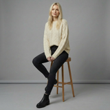 Noiré Leather Boots | Chelsea Boots aus Rindsleder mit Blockabsatz