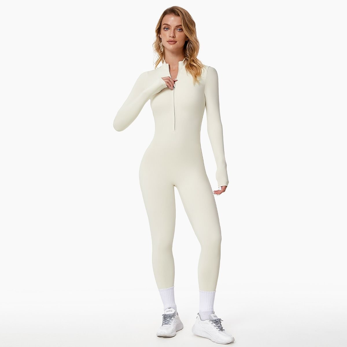 Figurformender Winter Overall Damen, langärmelig
