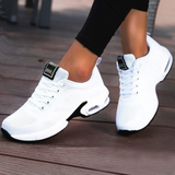 Weiße leichte Damen-Sneaker Liora
