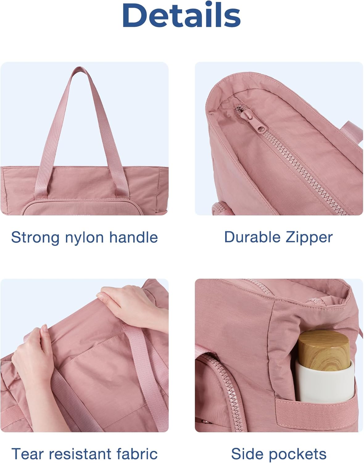 FlexiTote | Geräumige Schultertasche für Alltag, Büro & Reisen