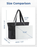 FlexiTote | Geräumige Schultertasche für Alltag, Büro & Reisen