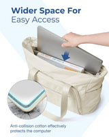 FlexiTote | Geräumige Schultertasche für Alltag, Büro & Reisen