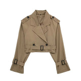 City Chic Trenchcoat Damen in Regular Fit – Streetstyle-Outfit