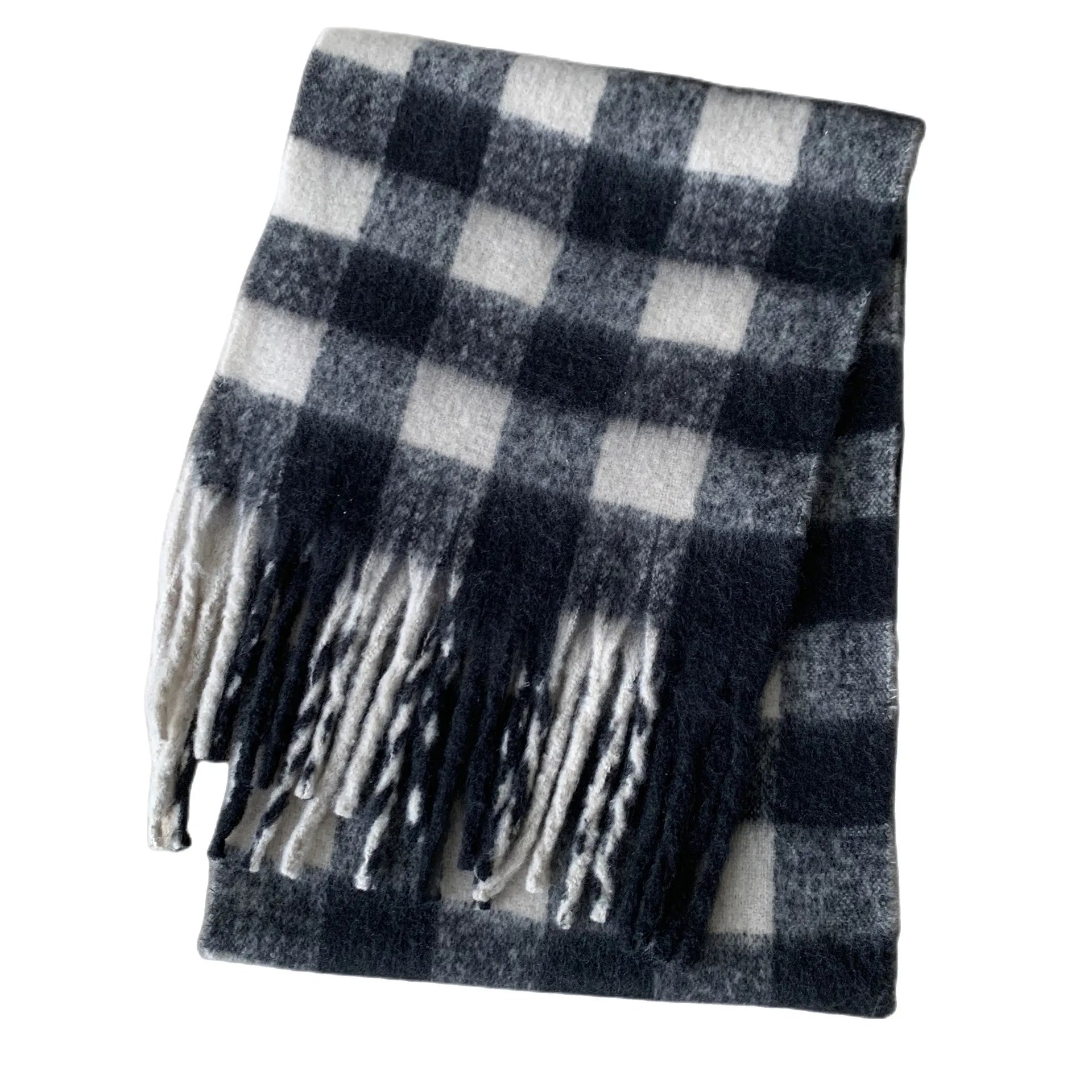 Aurelia karierter Winterschal für Damen – warm und stilvoll