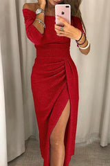 Kyelle Abendkleid in Rot für festliche Anlässe
