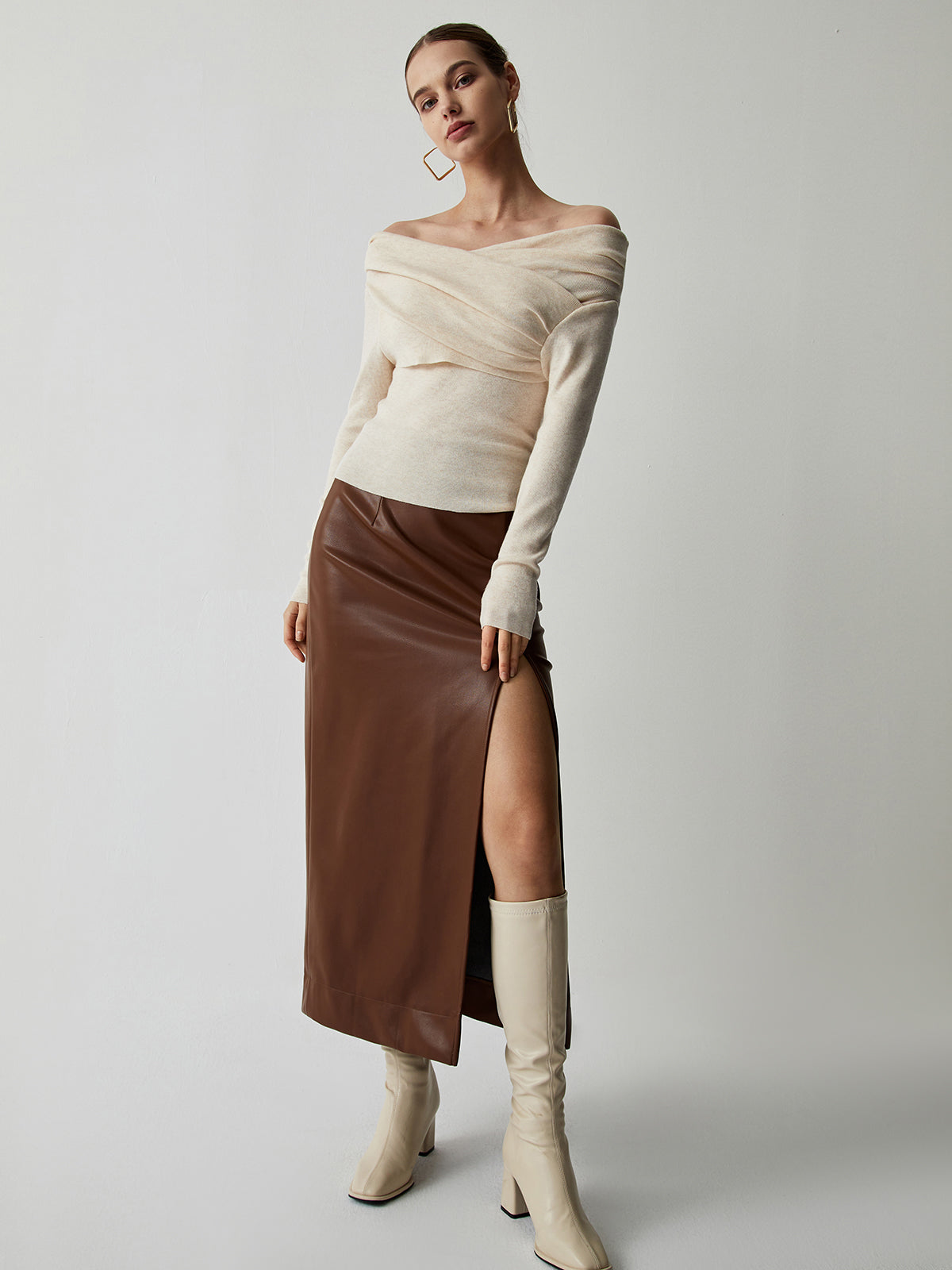 Casual-schickes Strick-Top für Herbst und Frühling
