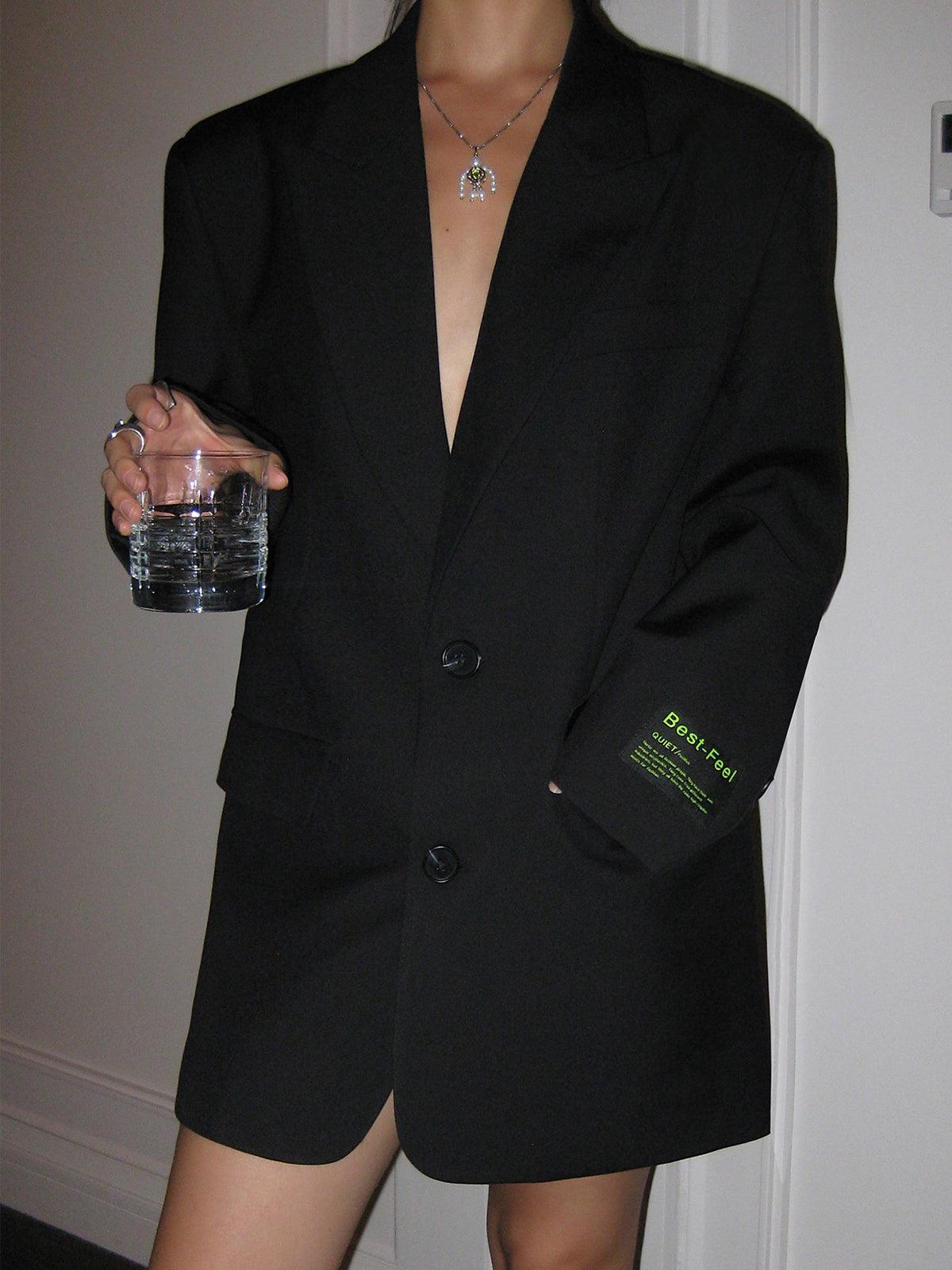 Lorène – Oversized Blazer für Damen | Klassischer Blazer mit Relaxed Fit