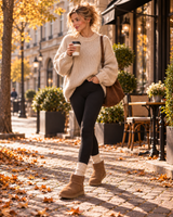 Gefütterte Wintersocken mit Plüschfutter – kuschelig warm von Talaine