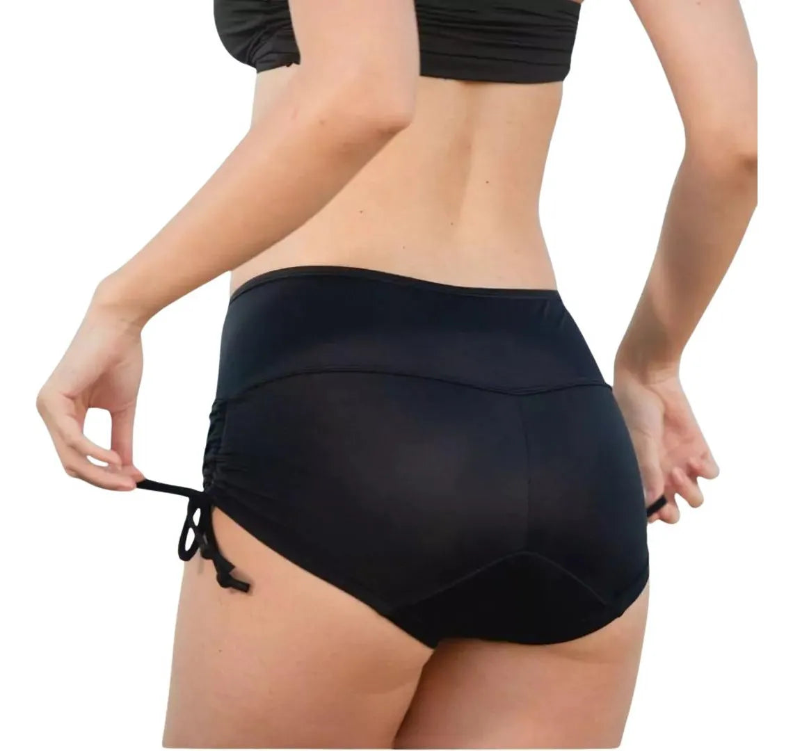 Perioden-Schwimmshorts Damen auslaufsicher – Nimira Swim von Talaine, High-Waist Passform