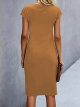 Katrien | Zeitloses Midi-Kleid mit Figurbetontem Schnitt