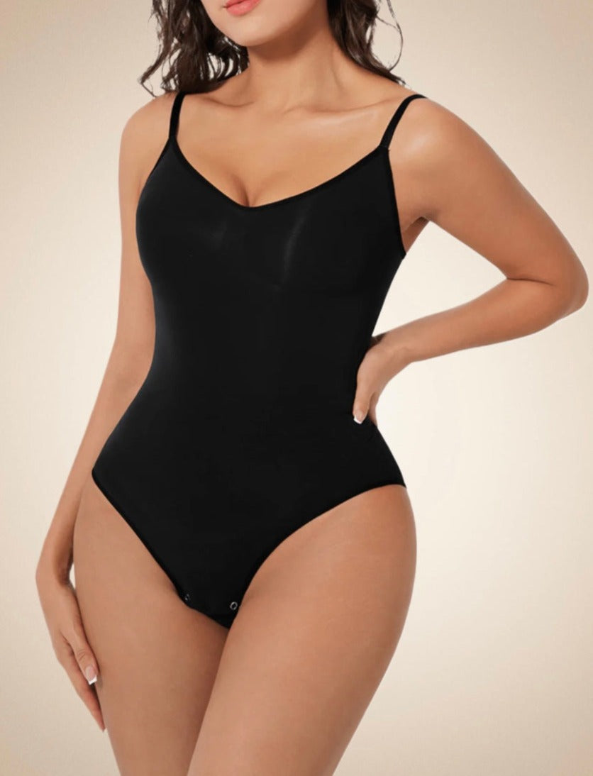 Magischer Body in Schwarz – Figurformender Damenbody