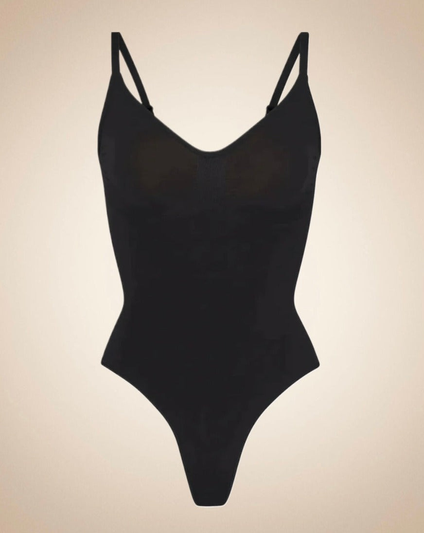 Magischer Body in Schwarz – Figurformender Damenbody