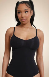 Magischer Body in Schwarz – Figurformender Damenbody