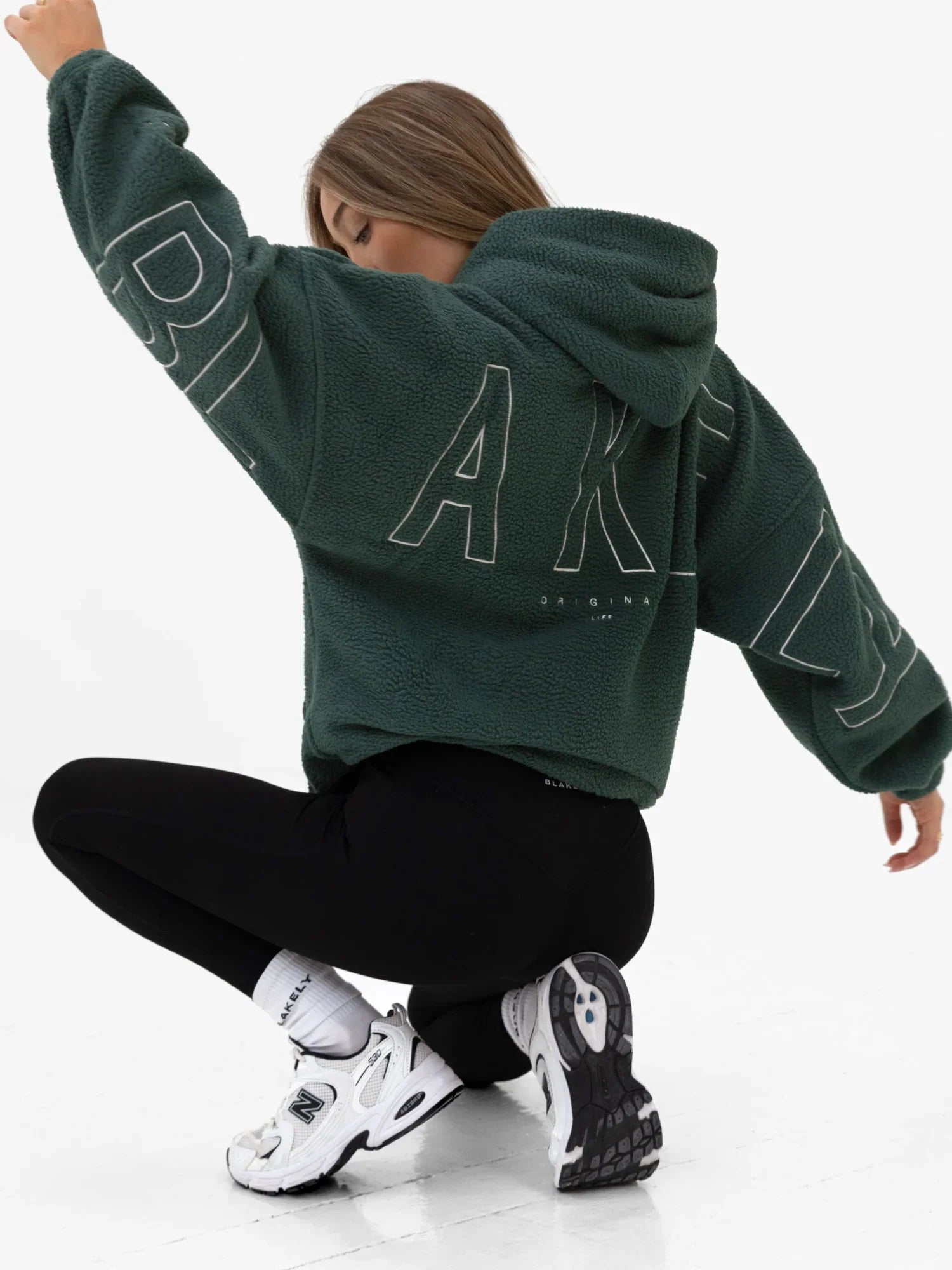Akerra Teddy Hoodie | Oversize Fleece Hoodie mit Kapuze