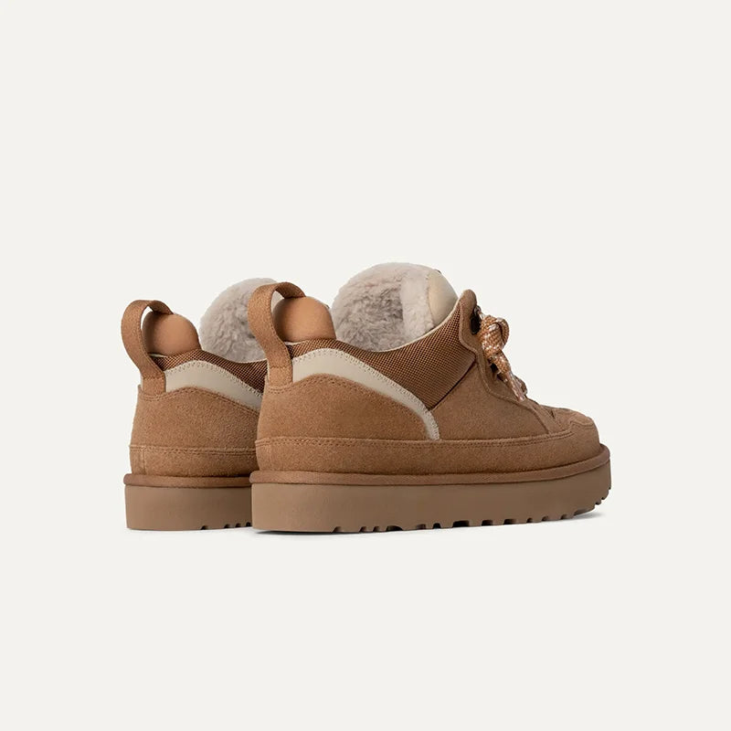 Norwelle Sneakers | Gefütterte Winter-Sneaker aus Veloursleder mit Plateau