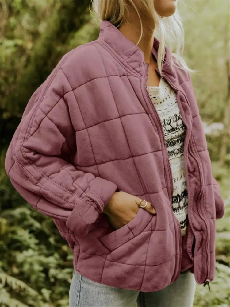Lisbeth Damen Winterjacke Violett
