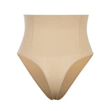 Shapewear String Damen Beige Bauchweg unsichtbar – IVY Tummy Shaper von Talaine, Seitenansicht