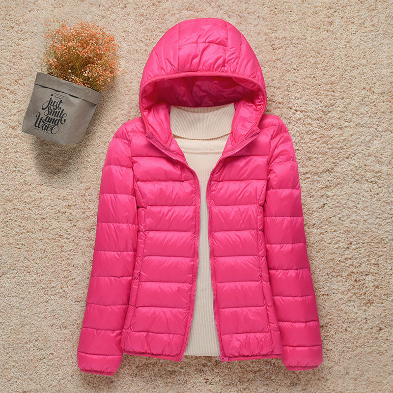 Pinkfarbene Damenjacke leicht & sportlich
