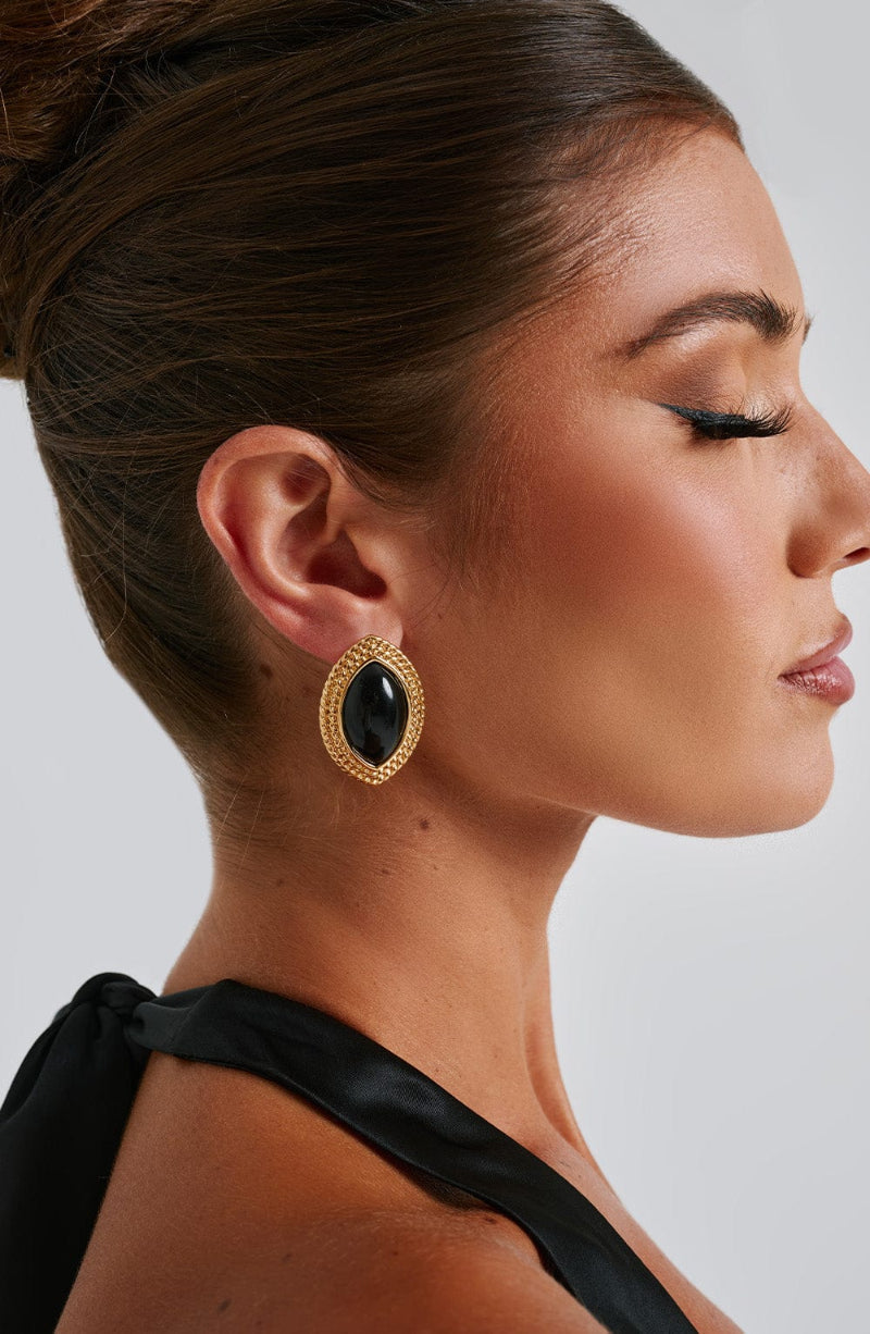 Aurora ovale Statement-Ohrringe Damen elegant