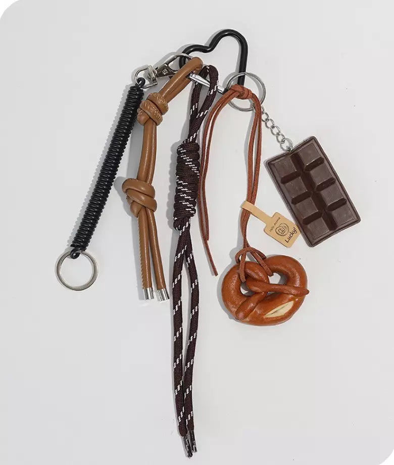 ChocoTwist Charm Schokoladenriegel Anhänger