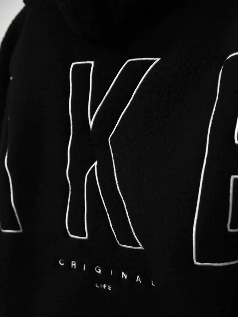 Akerra Teddy Hoodie | Oversize Fleece Hoodie mit Kapuze