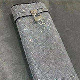 Noarè Statement-Boots in Silber mit luxuriösem Glanz