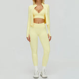 Averia Sculpt Sport Set | 3-teiliges Sportoutfit mit Leggings, BH & Jacke