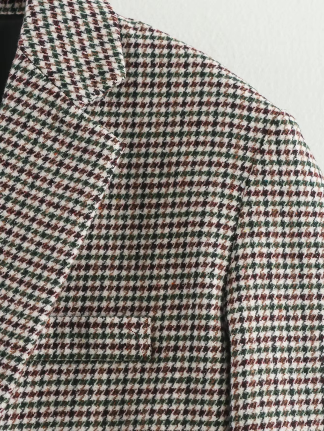 Noverra Blazer | Kariertes Damen Colbert mit Oversized Fit & Klassischem Revers