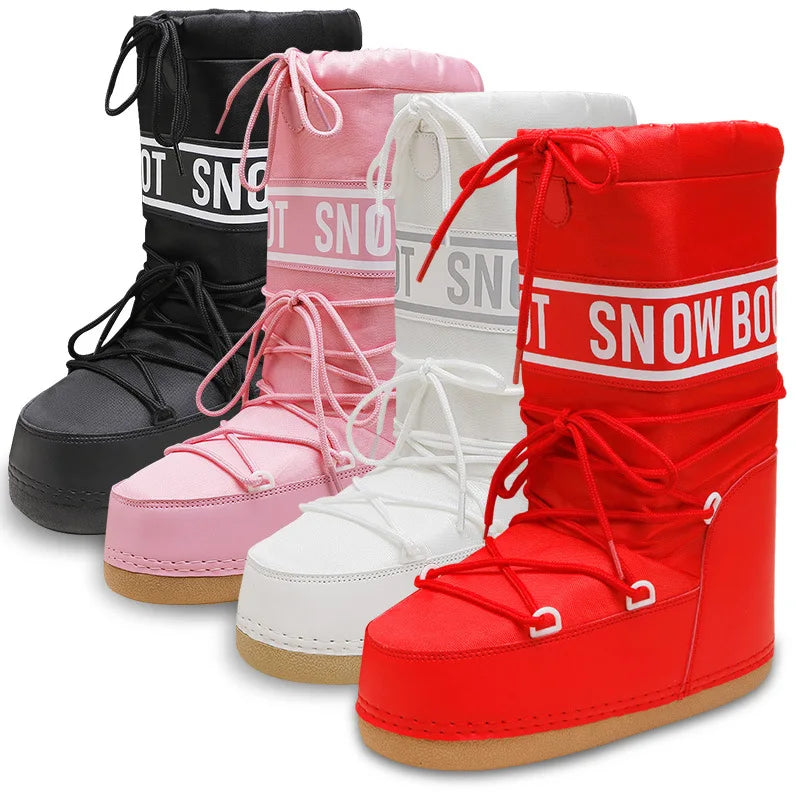 Lunéa Snow Boots | Warme Damen Winterboots mit Plateausohle