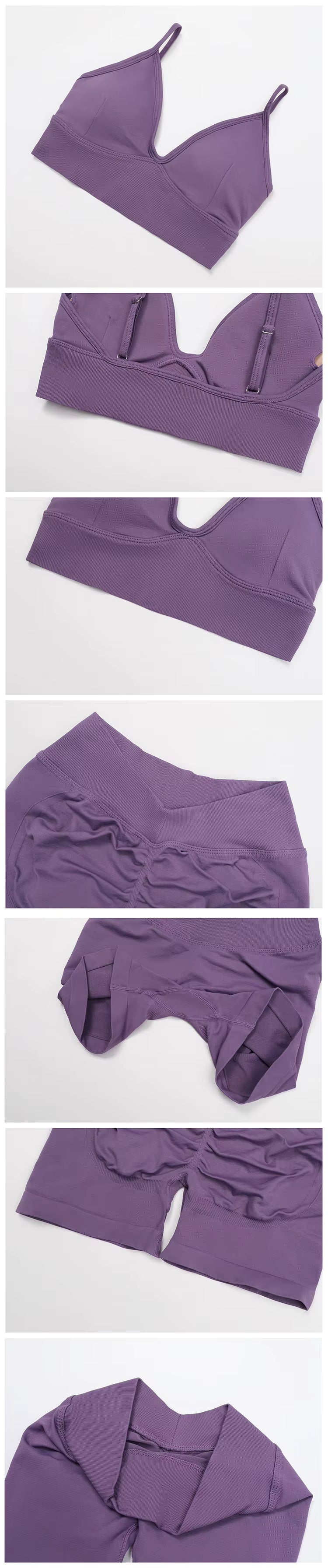 detailaufnahme sport bh damen mit stützender passform
detailaufnahme high waist sportleggings damen mit sculpting-effekt