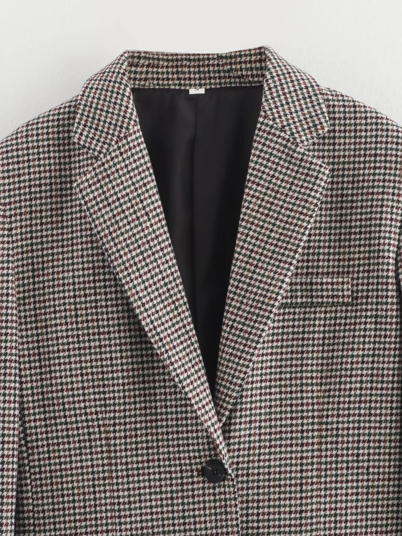 Noverra Blazer | Kariertes Damen Colbert mit Oversized Fit & Klassischem Revers