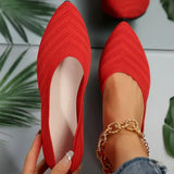 Leichte Strick-Ballerinas Breeza von Talaine in stylischer Ansicht