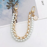Aurora Pearl Strap Perlen weiß Detailansicht