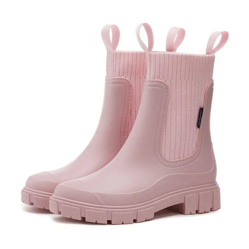 Regenliebe Chelsea | Wasserdichte Damen-Regenstiefel mit Komfortsohle