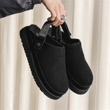 Naloa Clogs Schwarz – Casual Clogs mit Riemen
