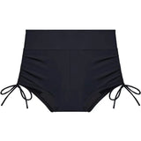 Perioden-Schwimmshorts Damen Schwarz auslaufsicher – Nimira Swim von Talaine, High-Waist Modell