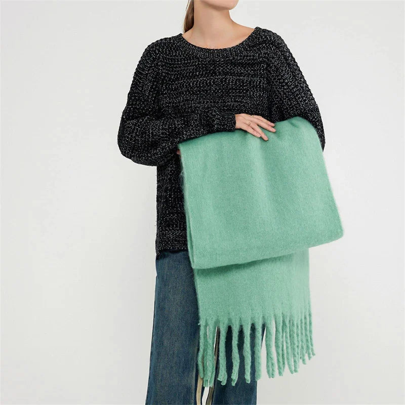 Aurelia eleganter Winterschal Damen aus Kaschmir-Mix