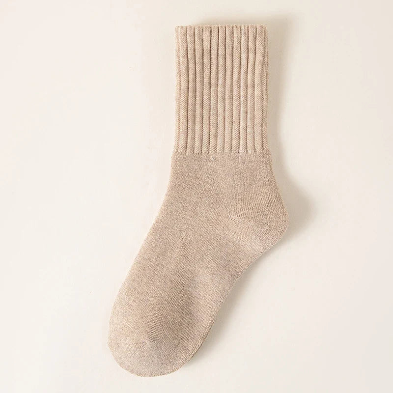Warme Wintersocken mit Plüschfutter für Herbst und Winter