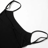 Strappy Bodysuit Damen mit offenem Rücken – NightCharm von Talaine, Produktansicht