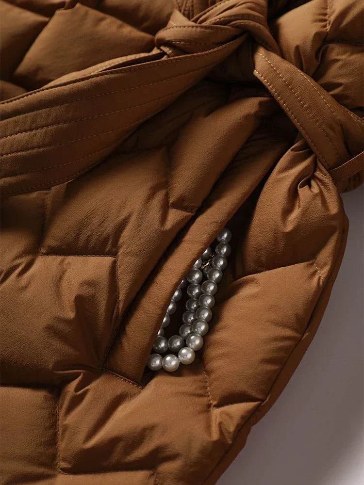 Aurelia Pufferjacke warm gesteppte Jacke für kalte Wintertage
