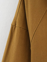 Marleau Jacket | Damen Workwear Jacke in Camel mit Cordkragen & Toggle-Verschluss