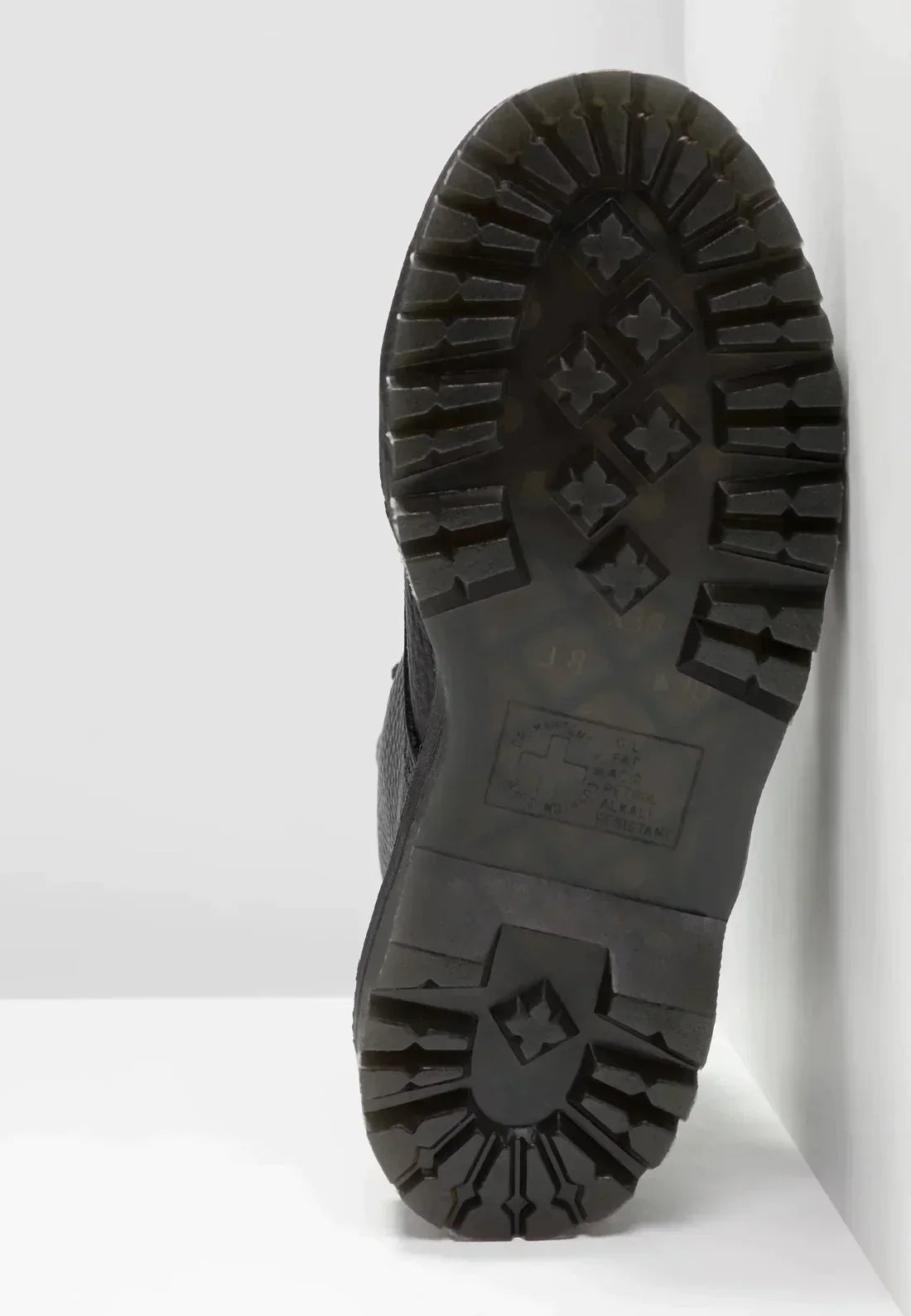 Rebel Stride | Schwarze Plateau-Boots mit Reißverschluss & Chunky-Sohle